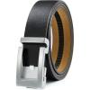imageCHAOREN Reversible Belt for Men  Mens Belt Leather 1 38quot Black ampamp Brown for Dress Pants  Adjustable Belt Trim to Fit