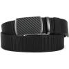 imageCHAOREN Tactical Belt Men  15quot Nylon Gun Belt  Quick Release EDC Work Belts for Concealed Carry MilitaryCarbon Fiber Black