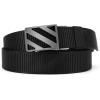 imageCHAOREN Tactical Belt Men  15quot Nylon Gun Belt  Quick Release EDC Work Belts for Concealed Carry MilitaryHollow Bright Black