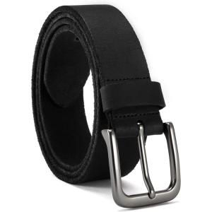 imageCHAOREN Leather Belt for Men 38mm Mens Belts Casual Handmade Full Grain Leather Belt for JeansBlack