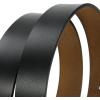 imageCHAOREN Leather Belt for Men  35mm Men Belts for Jeans Casual and Dress  Mens Gift for HimBlack