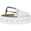 imageCHAOREN Leather Belt for Men  35mm Men Belts for Jeans Casual and Dress  Mens Gift for HimWhite
