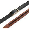 imageCHAOREN Mens Belt  Mens Ratchet Belt Leather 1 38quot for Dress Pant  Micro Adjustable Belt Fit EverywhereBasic Gold Black