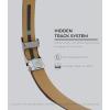 imageCHAOREN Mens Belt  Mens Ratchet Belt Leather 1 38quot for Dress Pant  Micro Adjustable Belt Fit EverywhereBasic Slash Brown