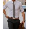 imageCHAOREN Mens Belt  Mens Ratchet Belt Leather 1 38quot for Dress Pant  Micro Adjustable Belt Fit EverywhereBasic Slash Brown