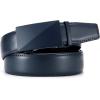 imageCHAOREN Mens Belt  Mens Ratchet Belt Leather 1 38quot for Dress Pant  Micro Adjustable Belt Fit EverywhereBlue
