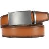 imageCHAOREN Mens Belt  Mens Ratchet Belt Leather 1 38quot for Dress Pant  Micro Adjustable Belt Fit EverywhereBrown Tan