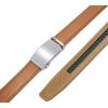 imageCHAOREN Mens Belt  Mens Ratchet Belt Leather 1 38quot for Dress Pant  Micro Adjustable Belt Fit EverywhereLight Brown