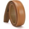 imageCHAOREN Mens Belt  Mens Ratchet Belt Leather 1 38quot for Dress Pant  Micro Adjustable Belt Fit EverywhereLight Brown