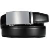 imageCHAOREN Mens Belt  Mens Ratchet Belt Leather 1 38quot for Dress Pant  Micro Adjustable Belt Fit EverywhereSilver Black