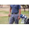 imageCHAOREN Mens Belt Stretchable  Elastic Golf Nylon Web Adjustable Belt 1 38quot  for Casual WearBmatted GunBlack