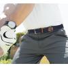 imageCHAOREN Stretch Belts for Men  Braided Elastic Golf Belt for Men 1 38quot Gift for Casual Jeans ShortsGun  Blue
