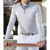 imageCHAOREN Stretch Belts for Men  Braided Elastic Golf Belt for Men 1 38quot Gift for Casual Jeans ShortsGun  Grey
