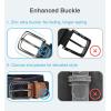 imageCHAOREN Stretch Belts for Men  Braided Elastic Golf Belt for Men 1 38quot Gift for Casual Jeans ShortsGun  Khaki