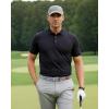 imageCHAOREN Stretch Belts for Men  Braided Elastic Golf Belt for Men 1 38quot Gift for Casual Jeans ShortsNavy White Grey