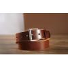 imageCHAOREN Full Grain Leather Belts for Men  Mens Belt for Jeans  Timeless Elegance for Casual DressBrown