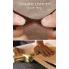 imageCHAOREN Full Grain Leather Belts for Men  Mens Belt for Jeans  Timeless Elegance for Casual DressDouble Black 35mm Width