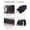 imageCHAOREN Full Grain Leather Belts for Men  Mens Belt for Jeans  Timeless Elegance for Casual DressDouble Brown