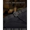 imageCHAOREN Full Grain Leather Belts for Men  Mens Belt for Jeans  Timeless Elegance for Casual DressGenuine Black