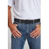 imageCHAOREN Full Grain Leather Belts for Men  Mens Belt for Jeans  Timeless Elegance for Casual DressGenuine Black