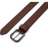 imageCHAOREN Full Grain Leather Belts for Men  Mens Belt for Jeans  Timeless Elegance for Casual DressGenuine Brown