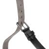 imageCHAOREN Full Grain Leather Belts for Men  Mens Belt for Jeans  Timeless Elegance for Casual DressHammered Black