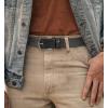 imageCHAOREN Full Grain Leather Belts for Men  Mens Belt for Jeans  Timeless Elegance for Casual DressTop Grain Black