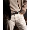 imageCHAOREN Golf Belts for Men  1 38quot Elastic Braided Stretch Mens Belts Casual  Fit Golf Pants Jeans ShortsSilver  Black