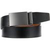 imageCHAOREN Italian Ratchet Belt Genuine Leather for Jeans Comfort Casual Belt  No Magnet or Spring Adjustable Trim to Fit
