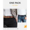 imageCHAOREN Mens Belts Leather 1 Pack  125quot Reversible Belts for Men for Dress Pants  One Belt Two ColorsBlackTan