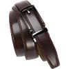 imageCHAOREN Mens Dress Belt  Ratchet Belt Leather 1 14quot Comfort Click  Perfect Companion to Mens Dress ShoesBurgundy