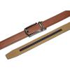 imageCHAOREN Mens Dress Belt  Ratchet Belt Leather 1 14quot Comfort Click  Perfect Companion to Mens Dress ShoesTan