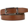 imageCHAOREN Mens Dress Belt  Ratchet Belt Leather 1 14quot Comfort Click  Perfect Companion to Mens Dress ShoesTan