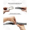 imageCHAOREN Mens Leather Ratchet Belt Pack of Two  Black One Size  Adjustable Scratch Resistant Luxury PackagingCognacGun