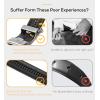 imageCHAOREN Ratchet Belts for Men  15quot Mens Belts Genuine Leather for Causual Jeans  Versatile Fit Customizable StyleBrown