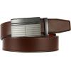 imageCHAOREN Ratchet Belts for Men  Leather Belt Men for Jeans Casual Dress 1 38quot  Micro Adjustable Belt Fit EverywhereCross  Dark Brown