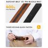 imageCHAOREN Ratchet Kids Belt Dress Boys Leather Belt Adjustable for Casual and Formal WearCognac