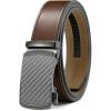 imageCHAOREN Leather Ratchet Belt Men  Customizable Fit Effortless Style 35mm