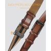 imageCHAOREN Boys Belt  1 18quot Ratchet Kids leather Belt  Perfect Companion to Kids Dress Shoes and Casual WearDark Coral