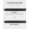 imageCHAOREN Boys Belt  1 18quot Ratchet Kids leather Belt  Perfect Companion to Kids Dress Shoes and Casual WearDark Coral