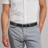 imageCHAOREN Leather Ratchet Belt Men  Mens Belts Casual Accessories for Every Occasion 35mmObsidian