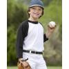 imageCHAOREN Youth Baseball Belt  125quot Elastic Softball Belts for Girls and Boys  Easy for SportBlack