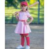 imageCHAOREN Youth Baseball Belt  125quot Elastic Softball Belts for Girls and Boys  Easy for SportPink