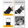 imageCHAOREN Youth Baseball Belt  125quot Elastic Softball Belts for Girls and Boys  Easy for SportWhite