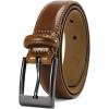 imageCHAOREN Boys Belt  1 18quot Leather Kids Belt for Dress  Perfect Companion to Youth Formal OutfitBrown