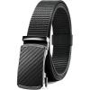 imageCHAOREN Ratchet Belts for Men  Casual Web Nylon Mens Belt 1 38quot  Adjustable and Durable for JeansBlackCarbon Fiber Imperial