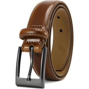 imageCHAOREN Boys Belt  1 18quot Leather Kids Belt for Dress  Perfect Companion to Youth Formal OutfitBrown