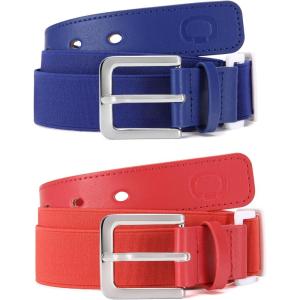 imageCHAOREN Youth Baseball Belt  125quot Elastic Softball Belts for Girls and Boys  Easy for SportNavyRed