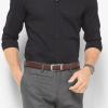 imageCHAOREN Click Belts for Men  Mens Ratchet Belt 1 38quot for Dress Pants  Perfect Companion to Mens OxfordsDark Brown