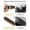 imageCHAOREN Leather Boys Belt Dress Kids Belt with Ratchet Buckle Width 1quot Adjustable for Formal Wear and School UniformsBlack